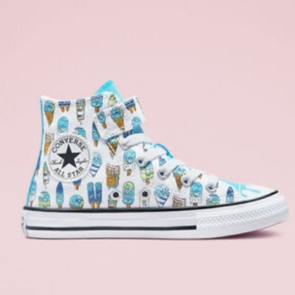 Little Kid Chuck Taylor All Star 🌟 Easy-On Frozen Treats Sneakers Shoes Size 3 - Picture 6 of 12